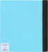 Mintra Office Durable PREMIUM Spiral Notebook, ((Teal, 3 Subject, 8.5in x 11in)), Fabric Covered Coils, No Snags, Removable Adjustable Pocket Dividers, Ruler, Organization, Customizable