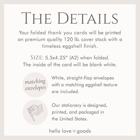 5.5x4.25 Pink Floral Cherry Blossom Sympathy Thank You Cards, Personalized Bereavement Funeral Thank You Cards