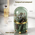 GOTOBA 360 Countertop Rotating Dust-Proof Multi-Purpose Storage Organizer - Perfect for Silverware, Utensils (Forks
