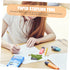 Cartoon Mini Stapler, Cute Wooden Grasshopper Design, Green Desk Decor Animal Shape Stapler