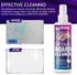 Whiteboard Cleaner 8.5 Ounces White Board Cleaning Spray, Dry Erase Board Cleaner 2 Pack Dry Erase Cleaner by EXTRIC