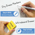Magnetic Whiteboard for Fridge, 3 Pack Small Dry Erase Boards with Markers & Eraser, Reusable for Home, Office