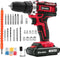 Cordless Drill Set 21v Power Drill Cordless With Battery & Charger, 84pcs