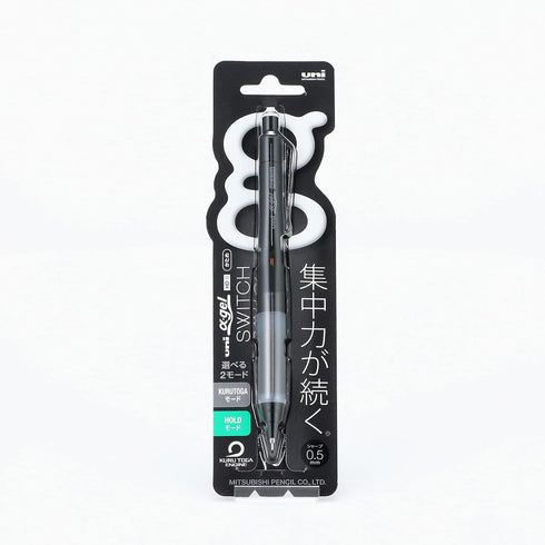 Uni Alpha-Gel Mechanical Pencil, 0.5 mm, Black Body (M51009GG1P.24)