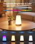 Dimmable 32 2700-6500k Smart Table Lamp, Nursery Night Light with App/Voice Control Compatible with Alexa, Led Desk