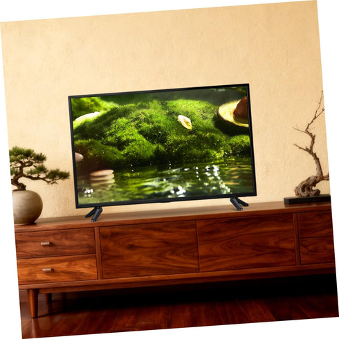NULYLU 2 Pcs Tv Mount Stand for Tvs Tabletop Brackets with Screws No Drilling Required Stable Support Legs for LCD LED