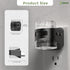 Wall,2 Pack 5CCT Night-Light,Dimmable L LOHAS LED Motion Sensor Night Light, Bubble Night Lights Plug into Color