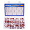BOJACK 15 Values 150 Pcs Metallized Polypropylene Film DC Capacitor, 400V/0.01uF ~ 0.56uF, 630V/0.001uF ~ 0.068uF