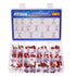 BOJACK 15 Values 150 Pcs Metallized Polypropylene Film DC Capacitor, 400V/0.01uF ~ 0.56uF, 630V/0.001uF ~ 0.068uF