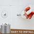 Dunzy 100 Pcs 1.38 Inch Washers for Foam Board Installation, Galvanized Steel Wall Washer