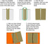 Wanderings Blank Passport Size Travelers Notebook Inserts, 3.5" x 5", 80gsm Paper, 3 Booklets