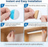Xosjska 14 Pack Counter Cabinet Lights Magnetic Sticky, Round Adhesive Metal Plates for Magnetic Mounts Stainless Steel