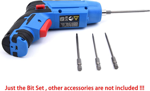 Readytosky RC Hex Bit 1.5 2.0 2.5 3.0mm Hex Head Allen Wrench Drill Bit Set for Screwdrivers