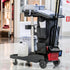 6 Inch 2 MECCANIXITY Dia Shopping Cart Wheels Replacement Pcs Heavy Rubber Foaming Trolley Wheel Repair for Grocery