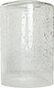 Clear Seedy Glass Shade for Wall Sconce Small Size
