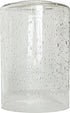 Clear Seedy Glass Shade for Wall Sconce Small Size