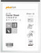 plustek A3 Scanner Carrier Sheet (Scan A2 by Folding) - Protects Flimsy, Wrinkled