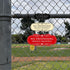 Signs ByLITA No Trespassing Private Property Wall Sign, Security Sign for Property (Black/Gold) - Small (1 Pack)