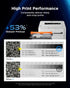 TN450 (2 Black) High Yield Compatible Toner Cartridge Replacement for Brother TN420 TN-450, 2 Pack