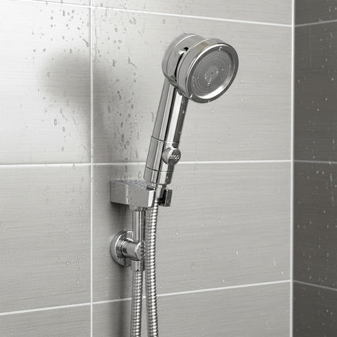 FdcZeyxior Shampoo Bowl Sprayer Head, Silver Adjustable Handheld Sink Sprayer Head Portable Shower Heads with Stop