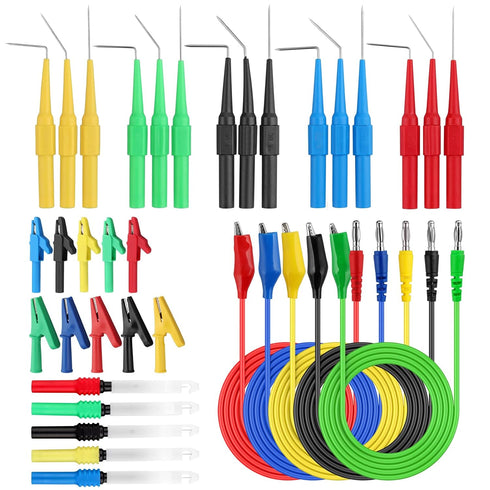 Back Probe Kit 35PCS Automotive Test Leads Set with Storage Box,5 Large