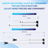 Jammer Apartment,Home(1 Pack,White) Upgraded Door Security Bar & Sliding Door Lock Bar,Door Stoppers,Adjustable Heavy