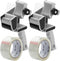 Mr. Pen Packing Tape Dispenser Gun, 2-Inch, 2 Pack with 2 Rolls Heavy Duty Clear Packing Tape