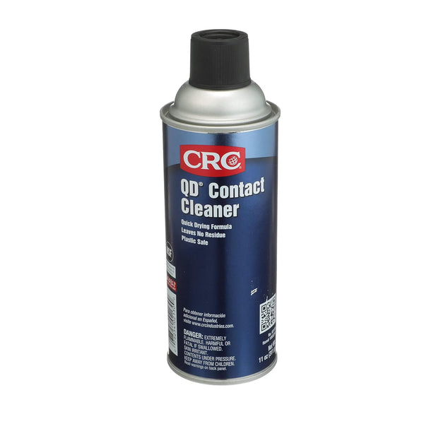 CRC QD Contact Cleaner, 11 Wt Oz, Industrial Strength, Quick Drying, No Residue Electronics Cleaner