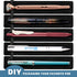 WFPLUS 50 Pieces Black Velvet Pen Pouch with Drawstring - Case Holder for Pen & Pencil Bag