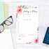 Boho Spirit Sticky Note Daily to-Do Planner - 50 Sticky Pages for Daily Tasks, Floral Note Scheduling, 6" x 10" Planner