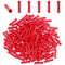 120pcs Red Butt Splice Crimp Connectors, (22-16) AWG Insulated Electrical Wire Crimp Butt Splice Terminals