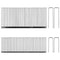 Alrhso 80Pcs Shutter Staples Louver Staples for Shutter Repair Pins Plantation Shutters Replacement