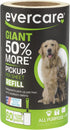 Evercare Giant Extreme Stick Lint Roll Refills, 60 Count