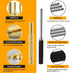 LFSEMINI Set, 22pcs Hammer Pin Punch Removing Repair Tools, Including Universal Block, Brass Pin Punches, Steel Pin