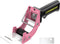 Rapid-Replace Packing Tape Dispenser Gun, 2IN Lightweight Ergonomic Heavy Duty Tape Cutter, Pink