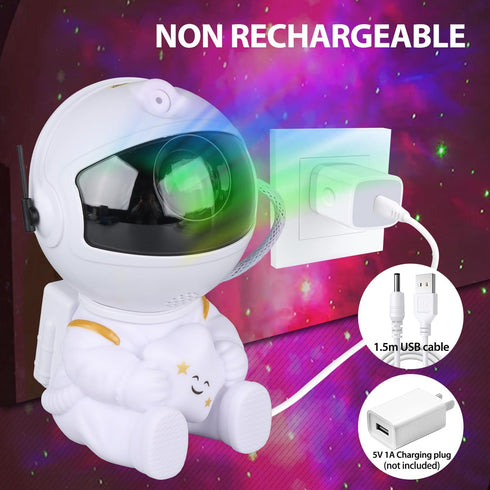YXQUA Kids8 270 Astronaut Star Projector, Star Projector Galaxy Light for Modes Remote and Adjustable Led Lights