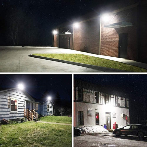 MIWATT 20W IP68 (3x4 MIWAT LED Flood Light with Plug, Waterproof Outdoor Security Light for Workbench Doorway Wall