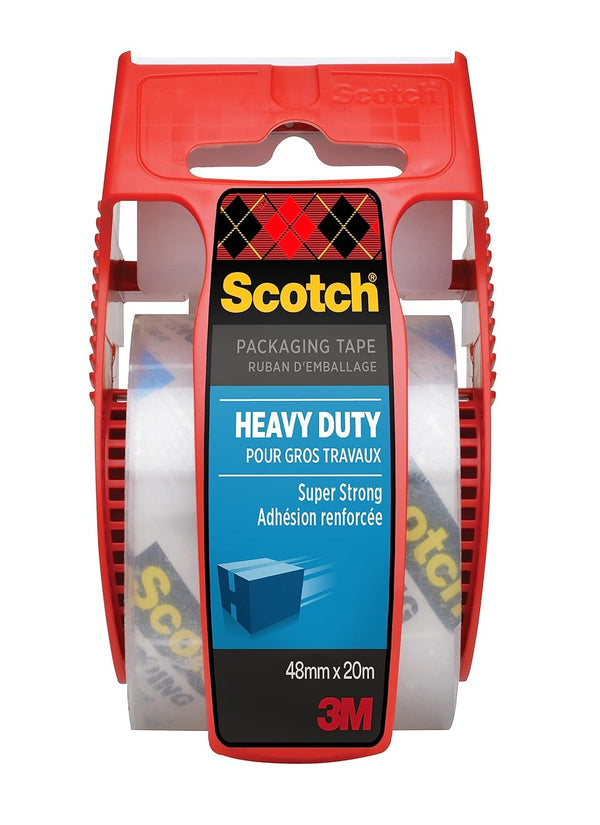 Scotch Packaging Tape with Easy Start Dispenser 42 mm x 20.3 m