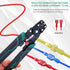 Twidec 100PCS Nylon Spade Connectors Kit, 22-10 Gauge Quick Disconnect Fully Insulated Male and Female Terminals