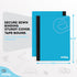 Enday Composition Notebooks, Wide Ruled Paper, 100 Sheets, Hard Cover, Multicolor (6 Pack)