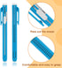 Molain 10 Pcs Pen-Style Erasers Set, 5 Retractable Click Eraser Pens + 5 Mechanical Erasers for Kids & Students
