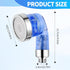1Pcs 3 Blue Shampoo Bowl Sprayer Head with Filter Salon Shampoo Bowl Faucet Sink Sprayers Lava Cabezas Para Peluquera