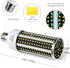 2 Pack LED Corn Light Bulb, 500W Equivalent, 5000 Lumen, 6500k Cool Daylight White, Large Area Bulb for Outdoor/Indoor
