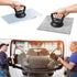 FCHO 2Pack) Glass Suction Cup Heavy Duty Aluminum Vacuum Plate Puller Handle Holder Hooks Duty Galss Lifting/Tile