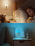 L LOHAS LED Plug-in Night Light for Kids, Cute Color Changing LED Night Light with Dusk to Dawn Sensor, Christmas