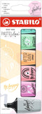 STABILO Highlighter BOSS MINI Pastellove - 6pcs Assorted Colors