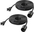 Cable Matters 2-Pack Hanging Light Cord with Switch - 25ft, Pendant Light