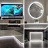 XINGZHI 3.28FT 5V White Neon Light Strip, USB White Led Strip Lights with Touch Controller, Flexible Neon Rope Light