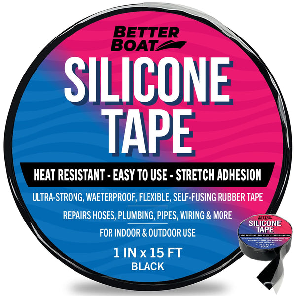 Heavy Duty Silicone Tape, Self Fusing Silicone Tape for Water Pipe Repair, 15FT