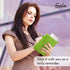feela 5 Pack Notebooks Journals, Hardcover Classic Ruled Lined Journals with Pen Holder, A5, Green